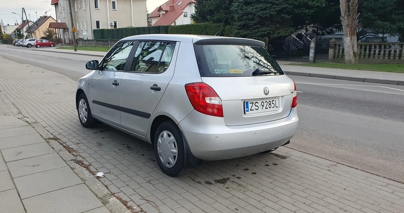 Skoda Fabia cena 20000 przebieg: 55000, rok produkcji 2008 z Szczecin małe 92
